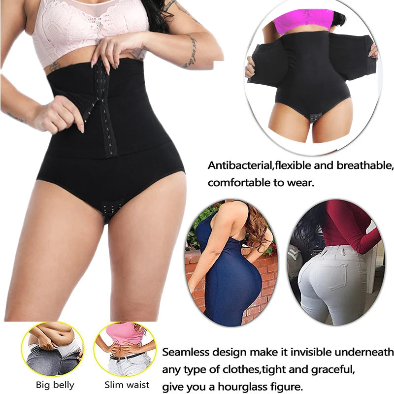 Hooked Waist Tummy Bulge Slimmer Shapewear