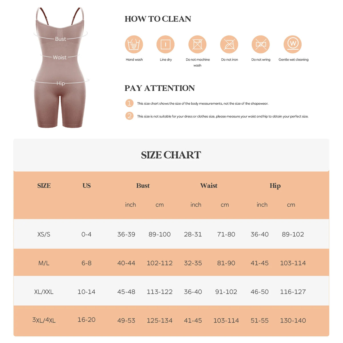 Full Body Shaper Underwear
