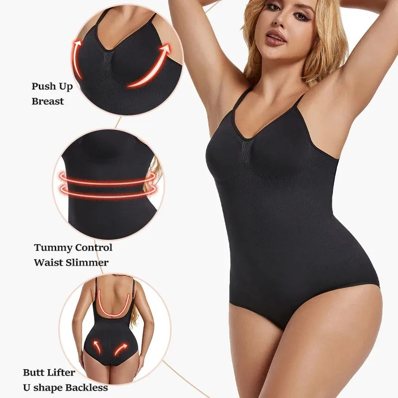Curvy Tummy Bulge Slimming Body Shaper