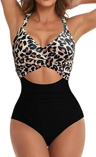 Leopard Print Monokini