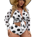 Polka dot Modest Loose Fit Plus Size Tankini XXXL XXXXL
